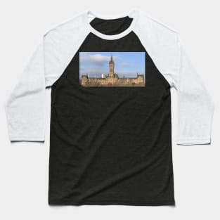 University of Glasgow, Main Building Baseball T-Shirt